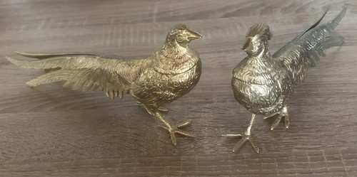 Fasan figuren aus - fasan, messing