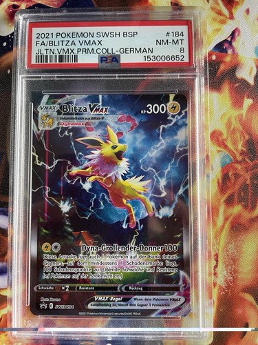 Pokémon karte jolteon - jolteon, vmax