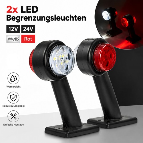 Begrenzungsleuchten 12v 24v - 2x,