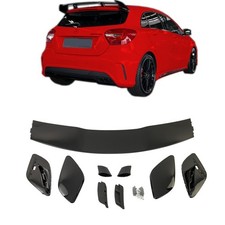 Heckspoiler Dachspoiler hochglanz schwarz Aero für Mercedes W176 5-Türer A45 AMG