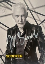 H P Baxxter Scooter signiert