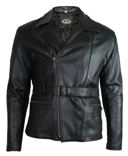 Motorrad lederjacke retro - lederjacke, im