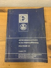 Betriebsanleitung Multicar 24