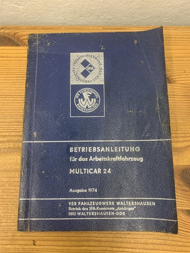 Betriebsanleitung multicar - betriebsanleitung, 24