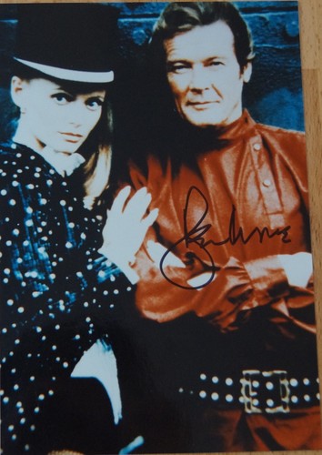 Roger moore autogramm - moore, als