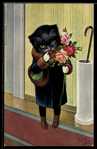 Künstler arthur thiele - künstler-ak,