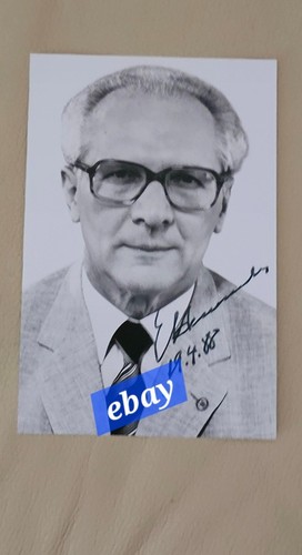Seltenes autogramm von erich - seltenes,