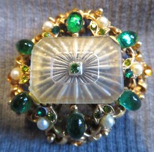 DESIGNER BROSCHE signiert