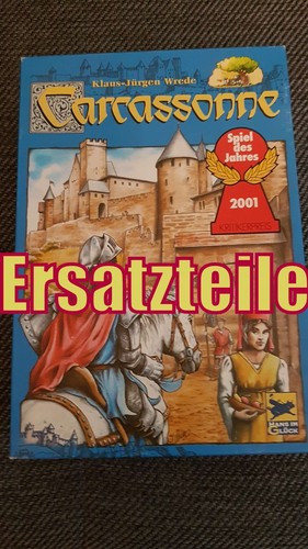 Carcassonne ersatzteile karten - carcassonne,