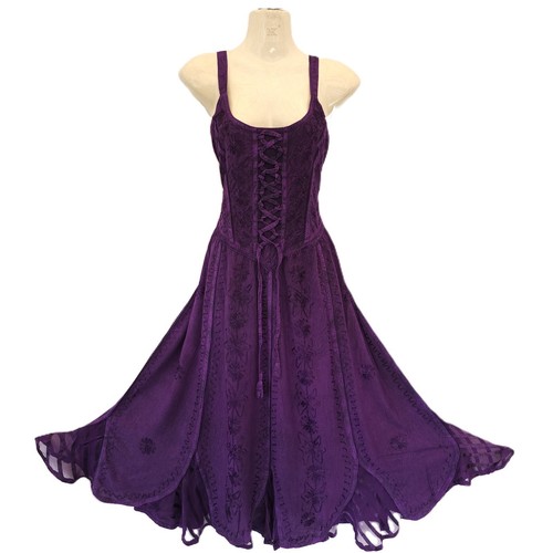 Midi bohemian kleid - bohemian,