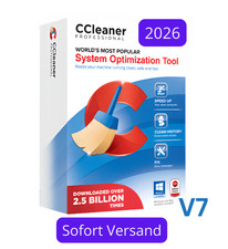 CCleaner Professional 2025-2026 Windows  | 1 PC | 1 Jahr |  E-Mail Key Versand