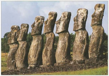 AK Chile Osterinsel Ahu Akivi