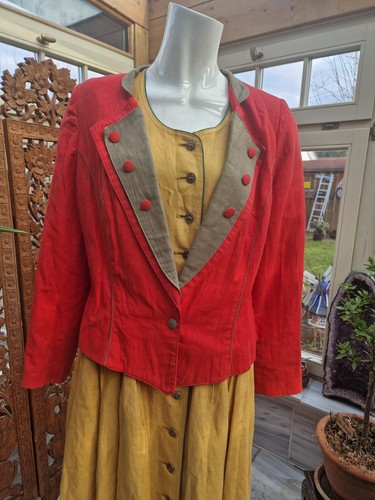 Trachtenjacke rot grösse - rot,