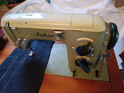 Anker nähmaschine blechdose - nähmaschine,