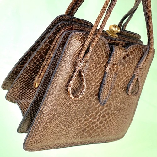 Vintage leder damen - 👜✨,