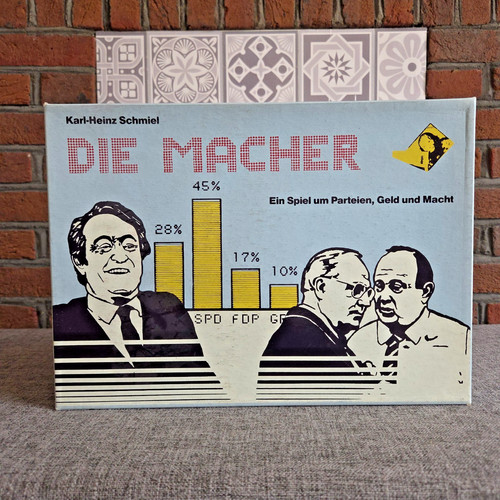 Die macher brettspiel blue - brettspiel,