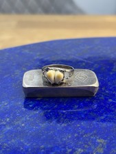 Herrenring Trachtenring 835er  Silber mit Grandel RG:62