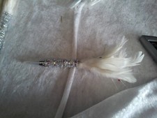 Kugelschreiber/Pailetten/Perle