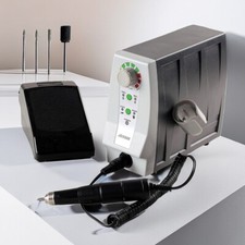 JSDA Nagelfräser Nagelfeile Nagelstudio Pediküre Set 35000 U/min mit Fußpedal