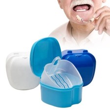 Gebissdose Prothesendose Zahnspangendose Dentalbox Spangendose Prothesenbox Dose