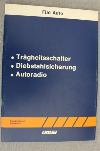 Fiat trägheitsschalter - fiat,