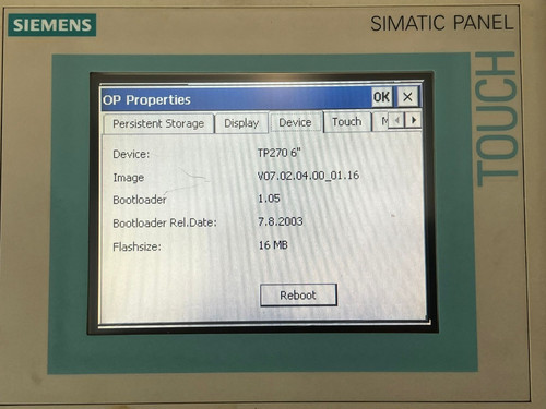 Siemens simatic tp270 - siemens,