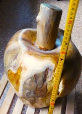 Holzplastik "Apfel", 10 kg