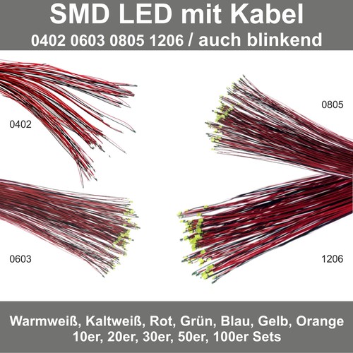 100st smd led - led, 0402
