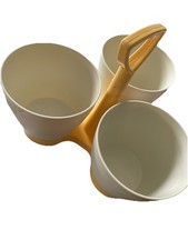 Tupperware MENAGE-/Trio für Dips/Marmelade etc. 80-er RARITÄT/VINTAGE