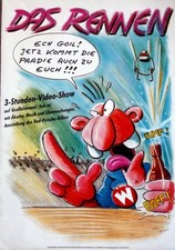 WERNER - DAS RENNEN - 1988 - In Concert - Bölkstoff Tour - Poster