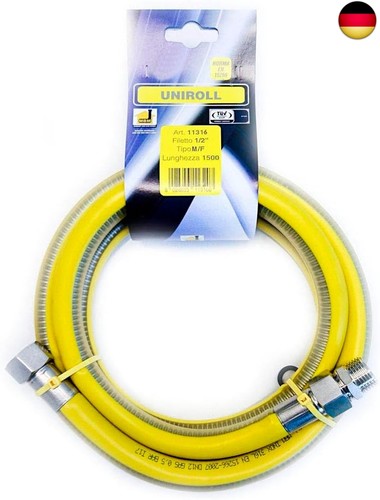 Uniroll gasschlauch edelstahl - gasschlauch,