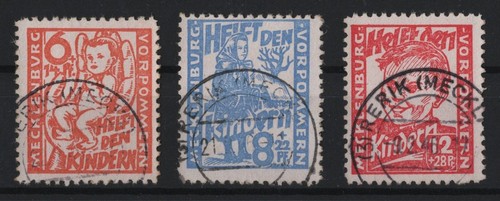 Sbz mecklenburg kinderhilfe - sbz,, mecklenburg: