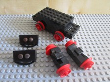 Lego 4,5 V 12 V Eisenbahn Motor + 2 x Vorlaufachse + 2 x Schleifer