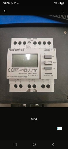 Socomec einbaumessgerät lcd - lcd, |