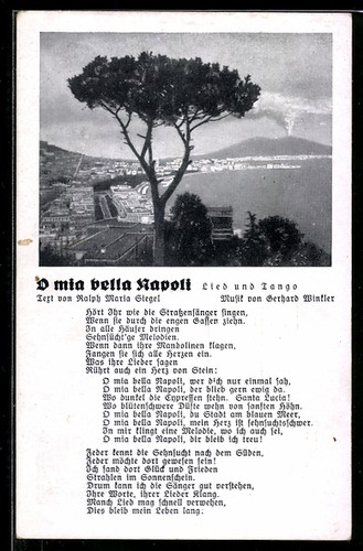 Lied mia bella napoli von - mia,