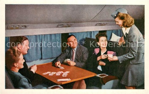 Kartenspiel-Postkarte