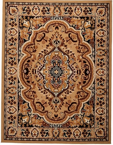 Teppich orient beige kurzflor - teppich,