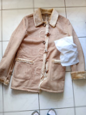 Jacke mit  Webpelz 44