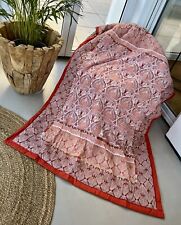 BASSETTI Plaid 135x190 NAIROBI R1 Rot Decke Kuscheldecke TAGESDECKE Zudecke NEU