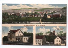 Litho Ak Wünschendorf Elster