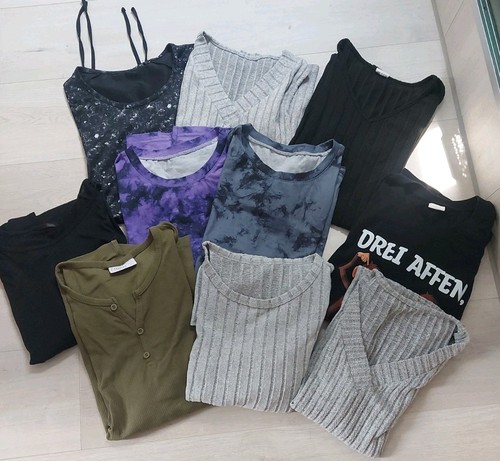 Shirts damen konvolut - 10, t-shirts/