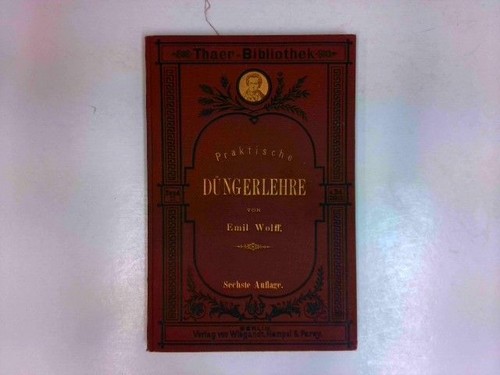 Praktische düngerlehre - praktische,