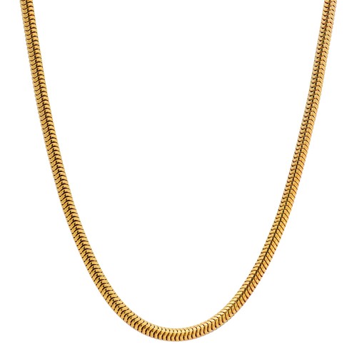 Schlangenkette halskette - schlangenkette,