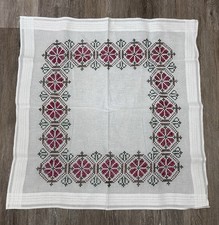 Handgestickte tischdecke 70x70 - tischdecke,