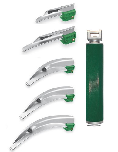 Kaltlicht laryngoskop set plus - kaltlicht-laryngoskop-set,
