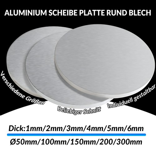 Alu aluminium dick 1mm 6mm - alu,