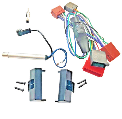 Radioblende set für audi - radioblende,