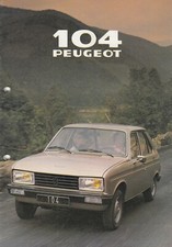 Peugeot 104 kleinwagen - 104,