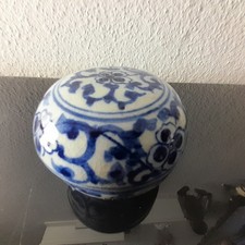 Antike Sehr Alte Asiatische China Porzellan Deckeldose