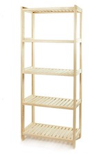 Holzregal aus massivem